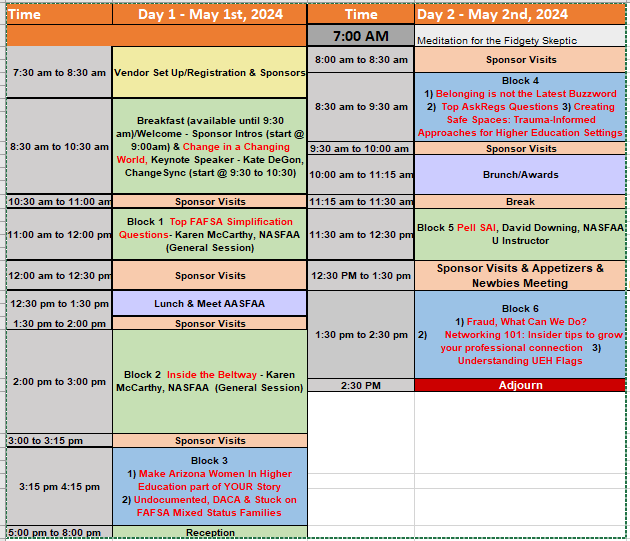 2024 Conference Agenda